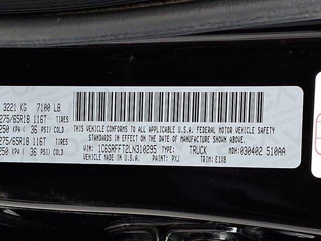 2020 RAM 1500 Big Horn Crew Cab 4x4 5'7" Box