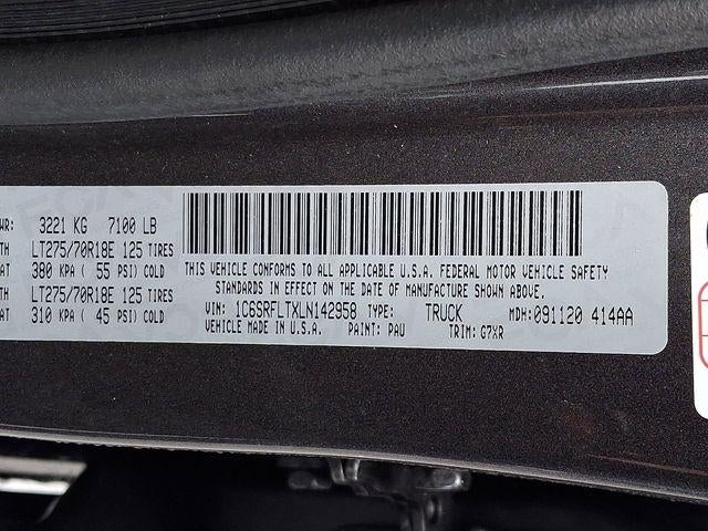 2020 RAM 1500 Rebel Crew Cab 4x4 5'7" Box