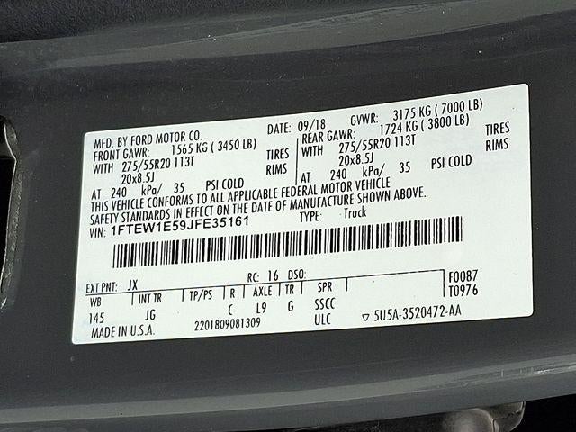2018 Ford F-150 XL