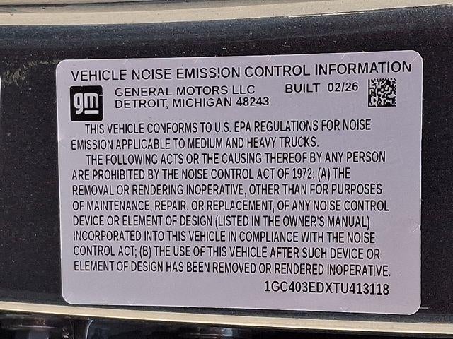 2026 Chevrolet Silverado EV Trail Boss - Extended Range