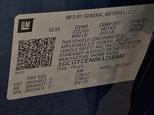 2019 Chevrolet Colorado 4WD LT