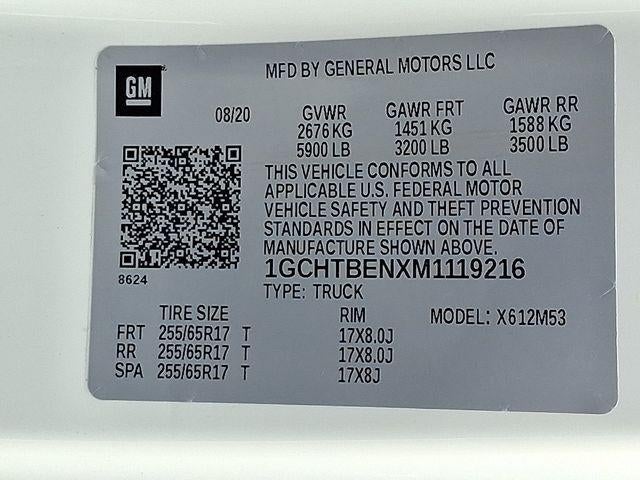 2021 Chevrolet Colorado 4WD Work Truck