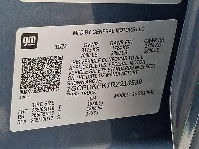 2024 Chevrolet Silverado 1500 LT (2FL)