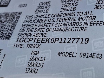 2023 Chevrolet Colorado Trail Boss