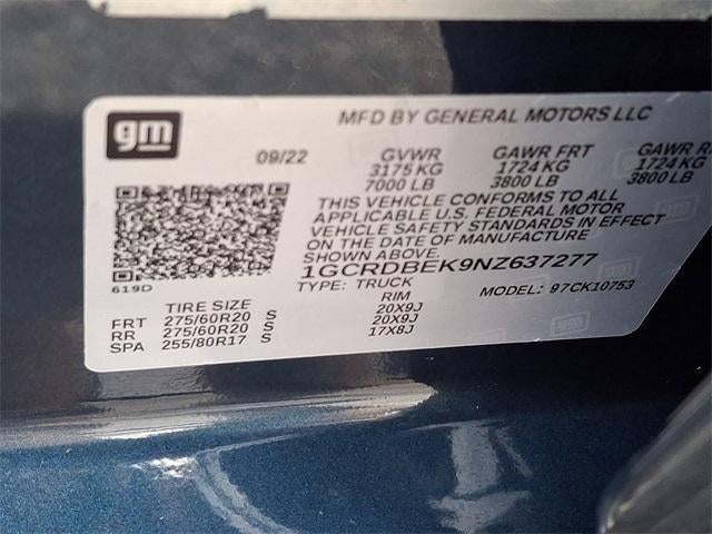 2022 Chevrolet Silverado 1500 Custom