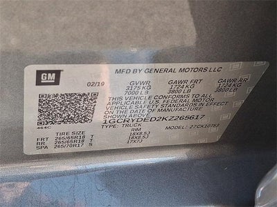 2019 Chevrolet Silverado 1500 LT