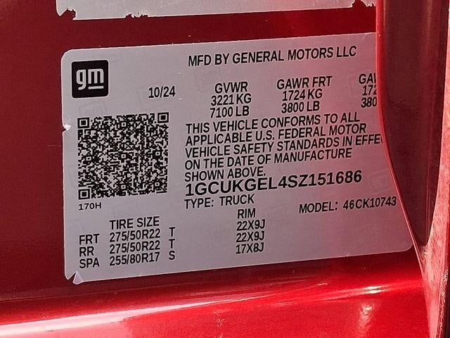 2025 Chevrolet Silverado 1500 LTZ