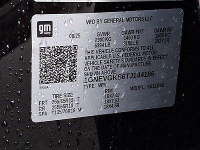 2026 Chevrolet Traverse LT