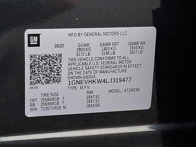 2020 Chevrolet Traverse LT Leather