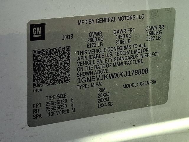 2019 Chevrolet Traverse High Country