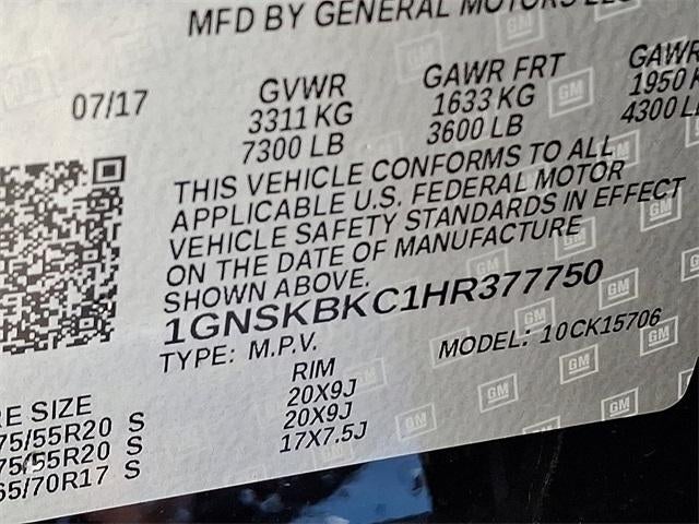 2017 Chevrolet Tahoe LT