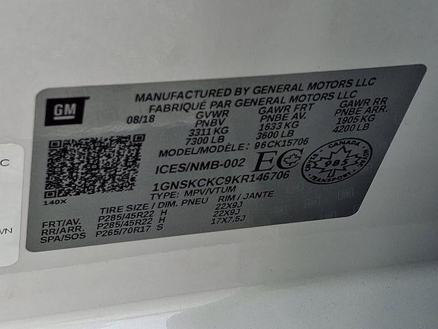 2019 Chevrolet Tahoe Premier