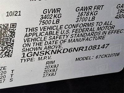 2022 Chevrolet Tahoe LT