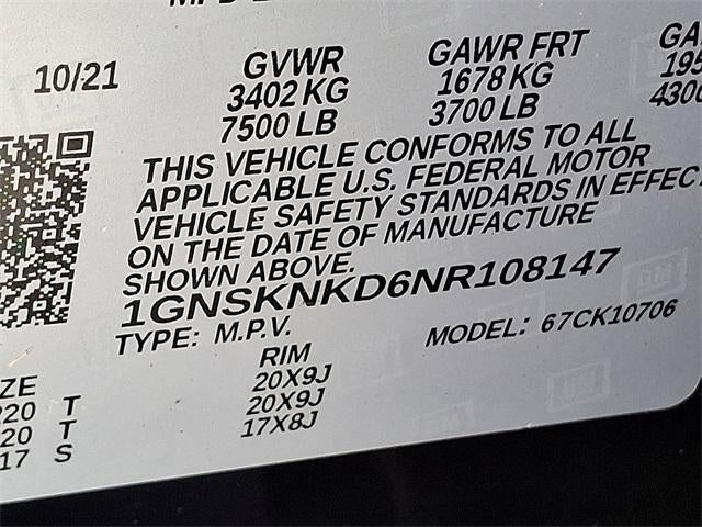 2022 Chevrolet Tahoe LT