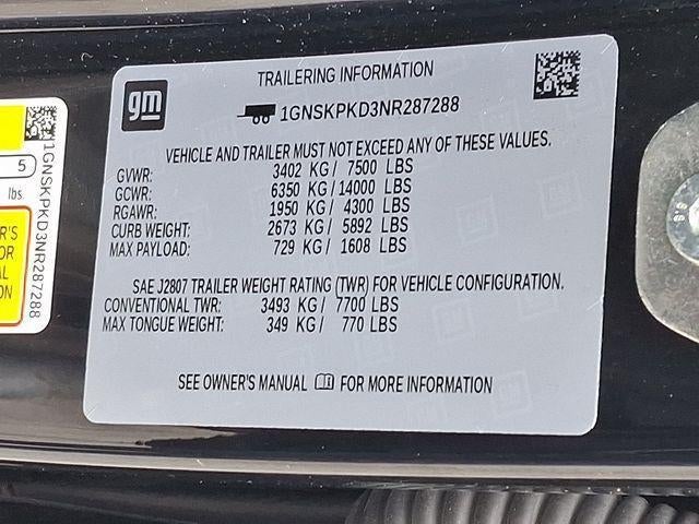 2022 Chevrolet Tahoe Z71