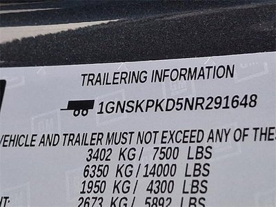 2022 Chevrolet Tahoe Z71