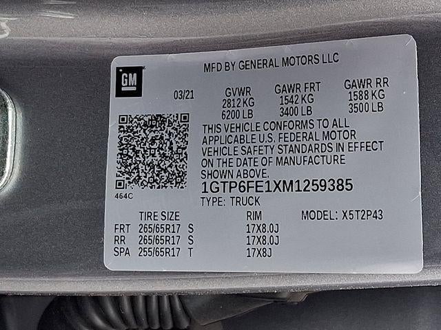 2021 GMC Canyon AT4 - Leather