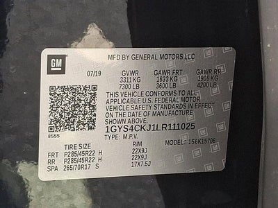 2020 Cadillac Escalade Premium Luxury