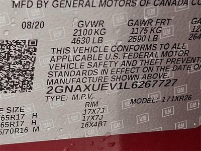 2020 Chevrolet Equinox LT