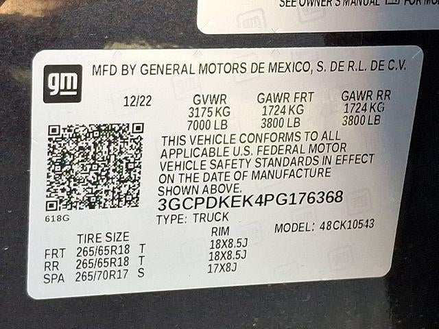 2023 Chevrolet Silverado 1500 LT (2FL)