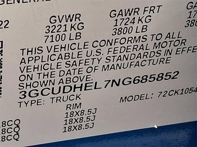 2022 Chevrolet Silverado 1500 ZR2