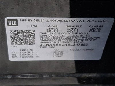 2025 Chevrolet Equinox ACTIV