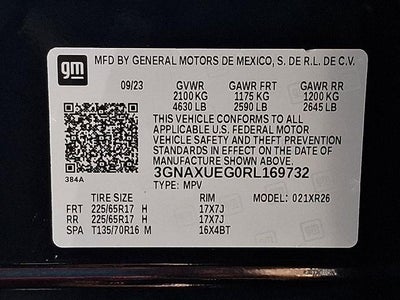 2024 Chevrolet Equinox LT