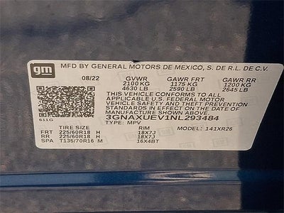 2022 Chevrolet Equinox LT