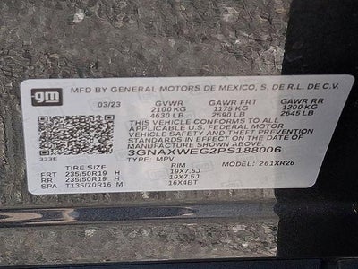 2023 Chevrolet Equinox RS