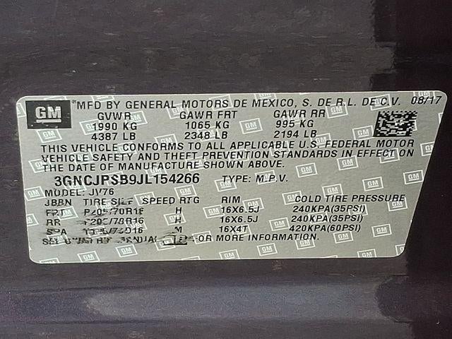 2018 Chevrolet Trax LT