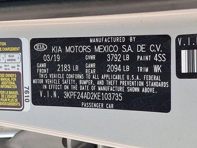2019 Kia Forte LXS