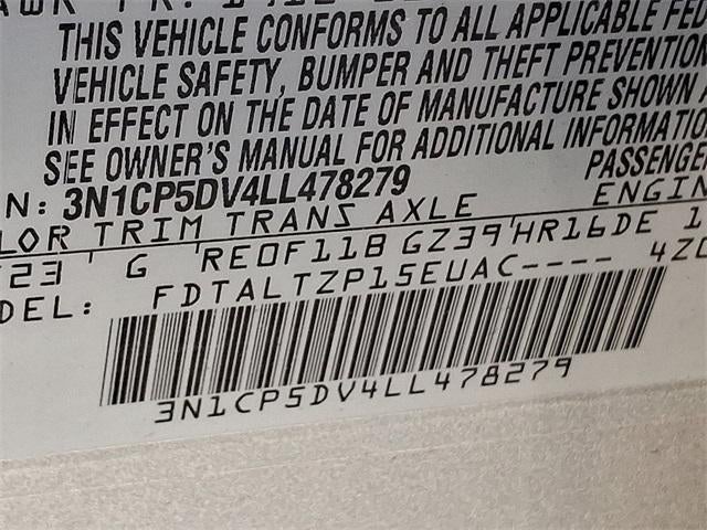 2020 Nissan Kicks SR Xtronic CVT