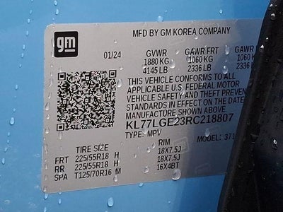 2024 Chevrolet Trax 1RS