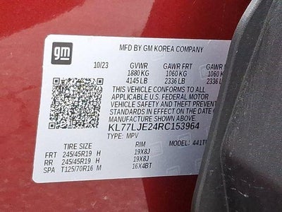 2024 Chevrolet Trax 2RS